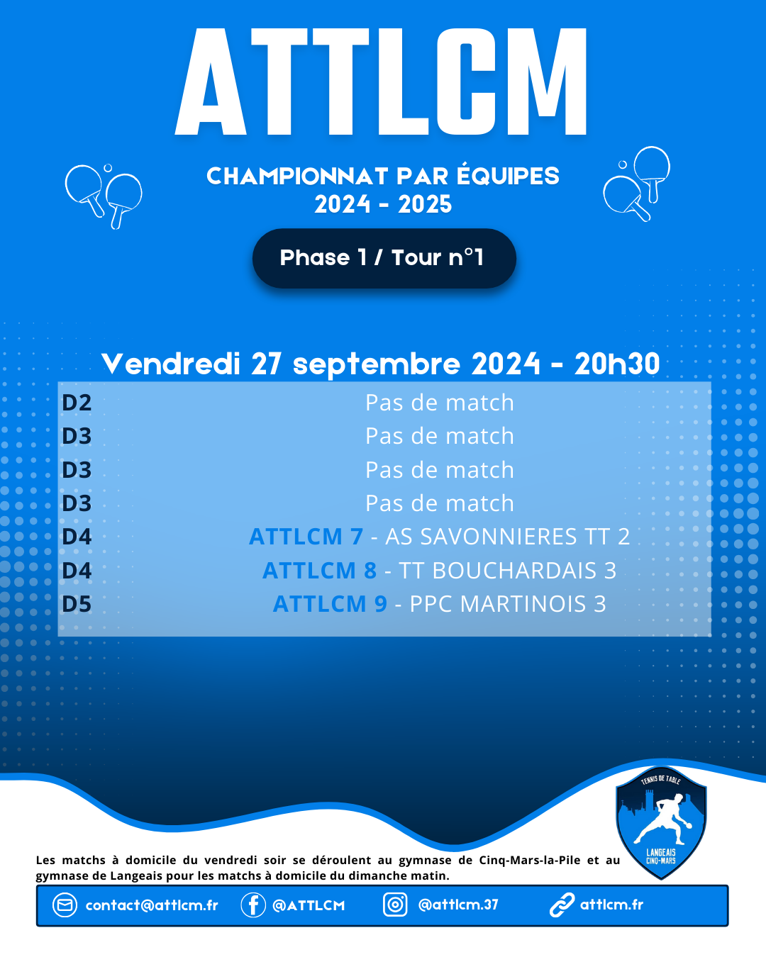 Championnat par équipe Adultes et D4 D5