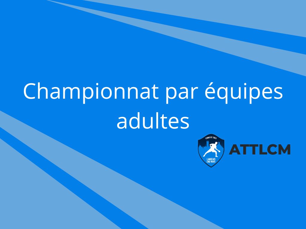 Championnat par équipes adultes