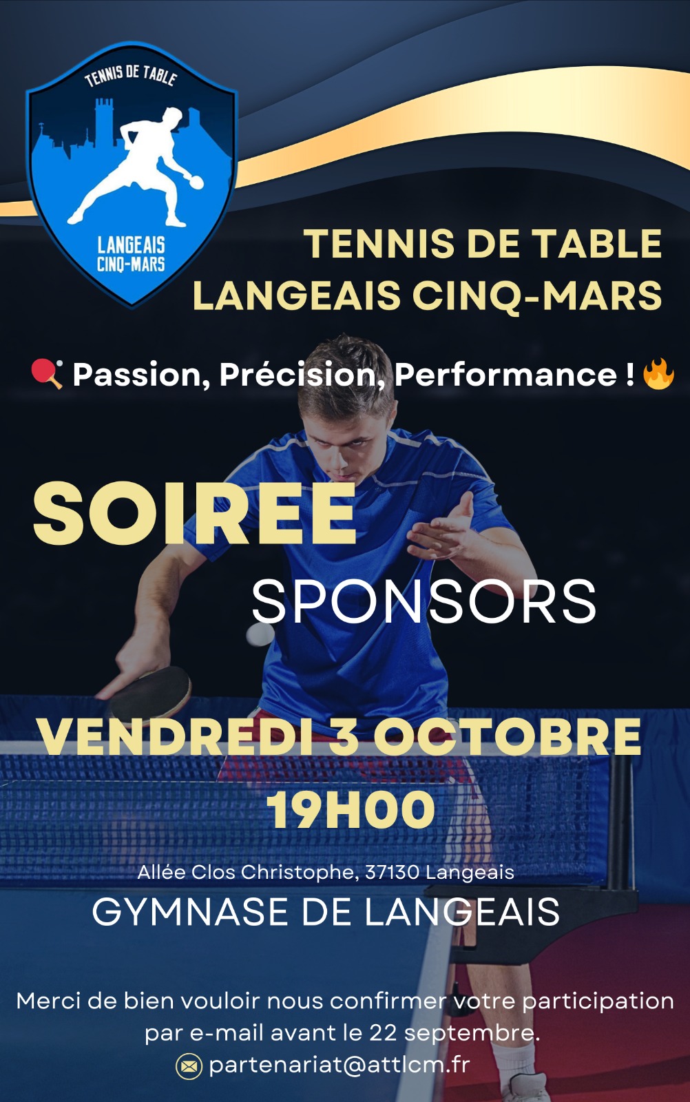 Soirée des sponsors
