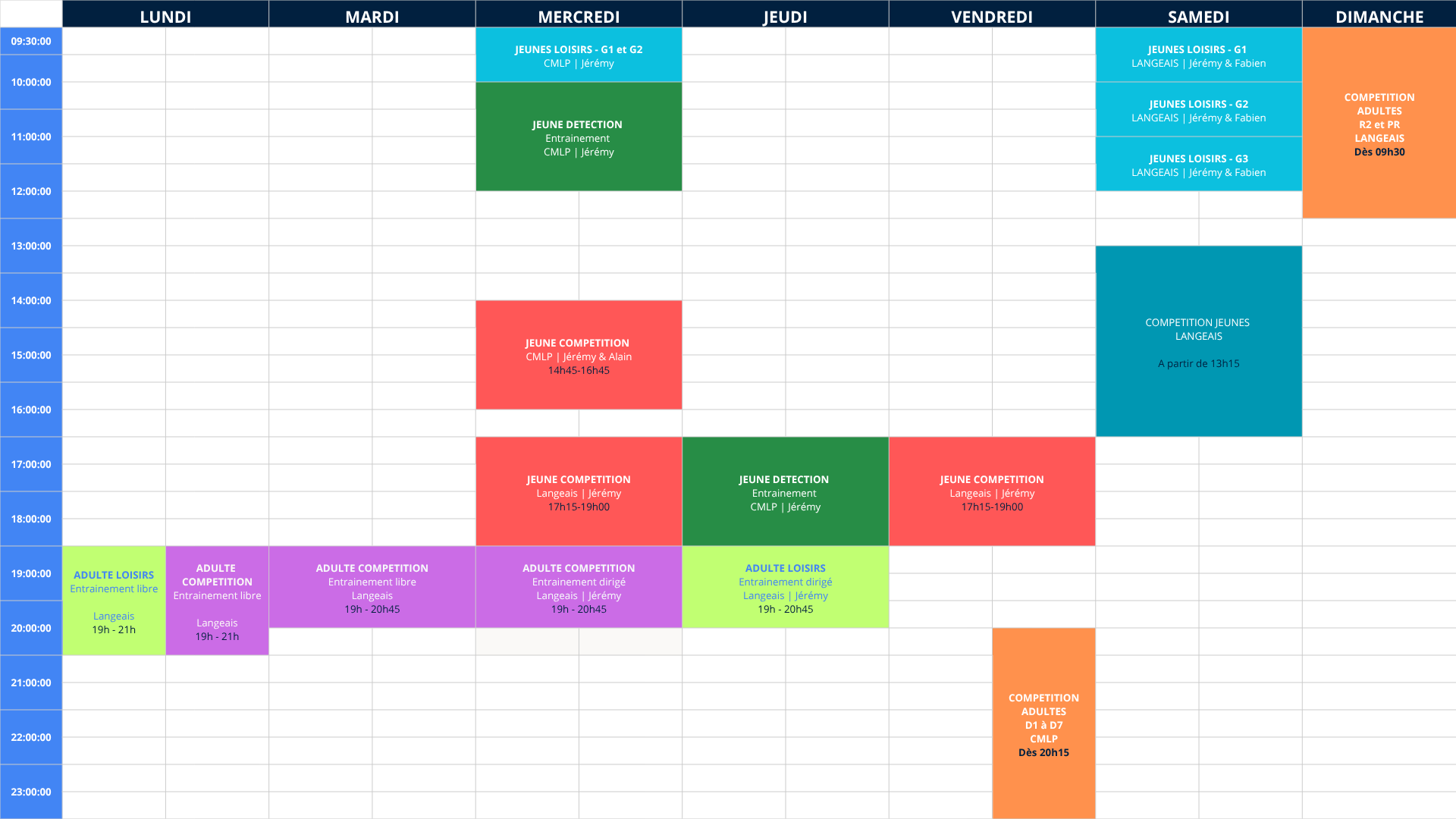 Planning 2026-2027
