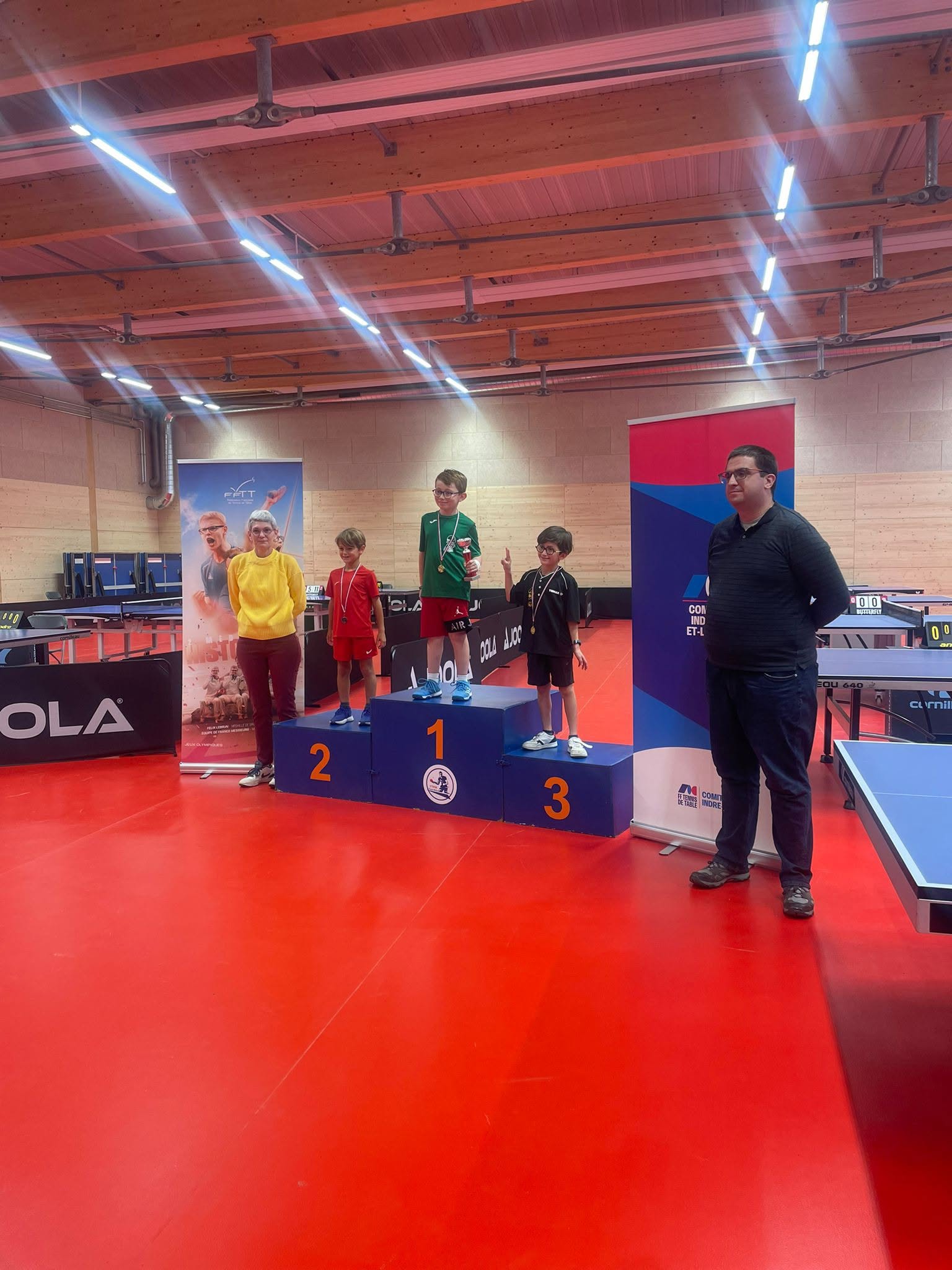 Circuit Poussin/Benjamin - Tour 1